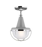 Lampy wiszące - Elstead Lighting Lampa wisząca Livingston - 1 źródło światła FE-LIVINGSTON-P-S - product 2
