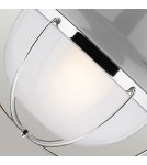 Lampy wiszące - Elstead Lighting Lampa wisząca Livingston - 1 źródło światła FE-LIVINGSTON-P-S - product 5