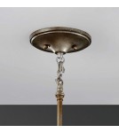Elstead Lighting Mała lampa wisząca Lucia - 1 źródło światła FE-LUCIA-P-D Elstead Lighting Mała lampa wisząca Lucia - 1 źródło światła FE-LUCIA-P-D
