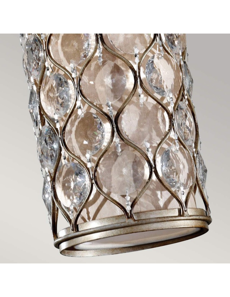 Elstead Lighting Mała lampa wisząca Lucia - 1 źródło światła FE-LUCIA-P-D Elstead Lighting Mała lampa wisząca Lucia - 1 źródło światła FE-LUCIA-P-D