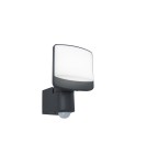 Lampy zewnętrzne z czujnikiem ruchu - Lutec SUNSHINE - CZUJNIK RUCHU Ścienna LED Szary 7625701345 - produkt 2
