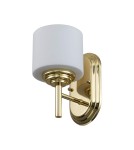 Kinkiety łazienkowe - Elstead Lighting Kinkiet Malibu - 1 źródło światła - Polerowany mosiądz IP44 FE-MALIBU1-BATH-PB - product 2