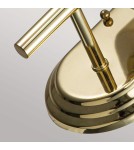 Kinkiety łazienkowe - Elstead Lighting Kinkiet Malibu - 1 źródło światła - Polerowany mosiądz IP44 FE-MALIBU1-BATH-PB - product 3
