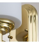 Kinkiety łazienkowe - Elstead Lighting Kinkiet Malibu - 1 źródło światła - Polerowany mosiądz IP44 FE-MALIBU1-BATH-PB - product 4