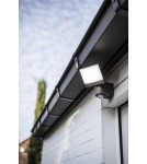 Lampy zewnętrzne z czujnikiem ruchu - Lutec SUNSHINE - CZUJNIK RUCHU Ścienna LED Szary 7625701345 - produkt 3