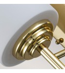 Kinkiety łazienkowe - Elstead Lighting Kinkiet Malibu - 1 źródło światła - Polerowany mosiądz IP44 FE-MALIBU1-BATH-PB - product 5