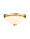 Elstead Lighting Plafon Malibu - 2 źródła światła - Szczotkowany mosiądz IP44 FE-MALIBU-F-BATH-BB Elstead Lighting Plafon Malibu - 2 źródła światła - Szczotkowany mosiądz IP44 FE-MALIBU-F-BATH-BB