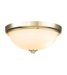 Elstead Lighting Plafon Malibu - 2 źródła światła - Polerowany mosiądz IP44 FE-MALIBU-F-BATH-PB Elstead Lighting Plafon Malibu - 2 źródła światła - Polerowany mosiądz IP44 FE-MALIBU-F-BATH-PB
