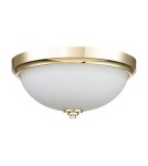 Elstead Lighting Plafon Malibu - 2 źródła światła - Polerowany mosiądz IP44 FE-MALIBU-F-BATH-PB Elstead Lighting Plafon Malibu - 2 źródła światła - Polerowany mosiądz IP44 FE-MALIBU-F-BATH-PB