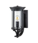 Elstead Lighting Mała latarnia naścienna Merrill - 1 źródło światła - Czarna IP44 FE-MERRILL1-S-BLK Elstead Lighting Mała latarnia naścienna Merrill - 1 źródło światła - Czarna IP44 FE-MERRILL1-S-BLK