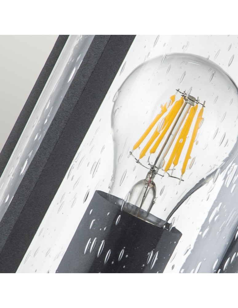 Elstead Lighting Mała latarnia naścienna Merrill - 1 źródło światła - Czarna IP44 FE-MERRILL1-S-BLK Elstead Lighting Mała latarnia naścienna Merrill - 1 źródło światła - Czarna IP44 FE-MERRILL1-S-BLK