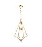 Elstead Lighting Duża lampa wisząca Nico - 1 źródło światła - Oksydowany mosiądz FE-NICO-P-L-BB Elstead Lighting Duża lampa wisząca Nico - 1 źródło światła - Oksydowany mosiądz FE-NICO-P-L-BB