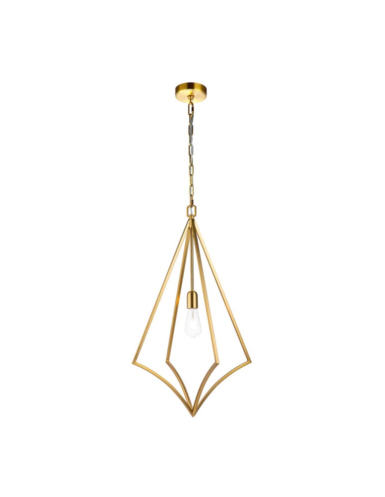 Elstead Lighting Duża lampa wisząca Nico - 1 źródło światła - Oksydowany mosiądz FE-NICO-P-L-BB Elstead Lighting Duża lampa wisząca Nico - 1 źródło światła - Oksydowany mosiądz FE-NICO-P-L-BB