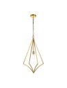 Elstead Lighting Duża lampa wisząca Nico - 1 źródło światła - Oksydowany mosiądz FE-NICO-P-L-BB Elstead Lighting Duża lampa wisząca Nico - 1 źródło światła - Oksydowany mosiądz FE-NICO-P-L-BB