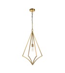 Elstead Lighting Duża lampa wisząca Nico - 1 źródło światła - Oksydowany mosiądz FE-NICO-P-L-BB Elstead Lighting Duża lampa wisząca Nico - 1 źródło światła - Oksydowany mosiądz FE-NICO-P-L-BB