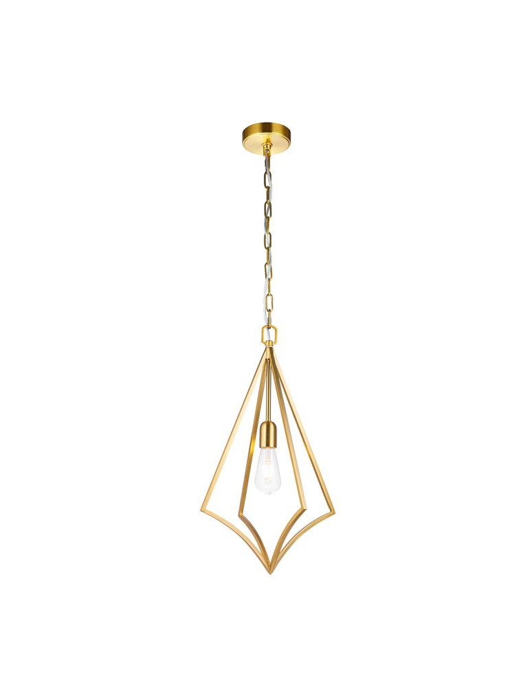 Elstead Lighting Średnia lampa wisząca Nico - 1 źródło światła - Oksydowany mosiądz FE-NICO-P-M-BB Elstead Lighting Średnia lampa wisząca Nico - 1 źródło światła - Oksydowany mosiądz FE-NICO-P-M-BB