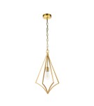 Elstead Lighting Średnia lampa wisząca Nico - 1 źródło światła - Oksydowany mosiądz FE-NICO-P-M-BB Elstead Lighting Średnia lampa wisząca Nico - 1 źródło światła - Oksydowany mosiądz FE-NICO-P-M-BB