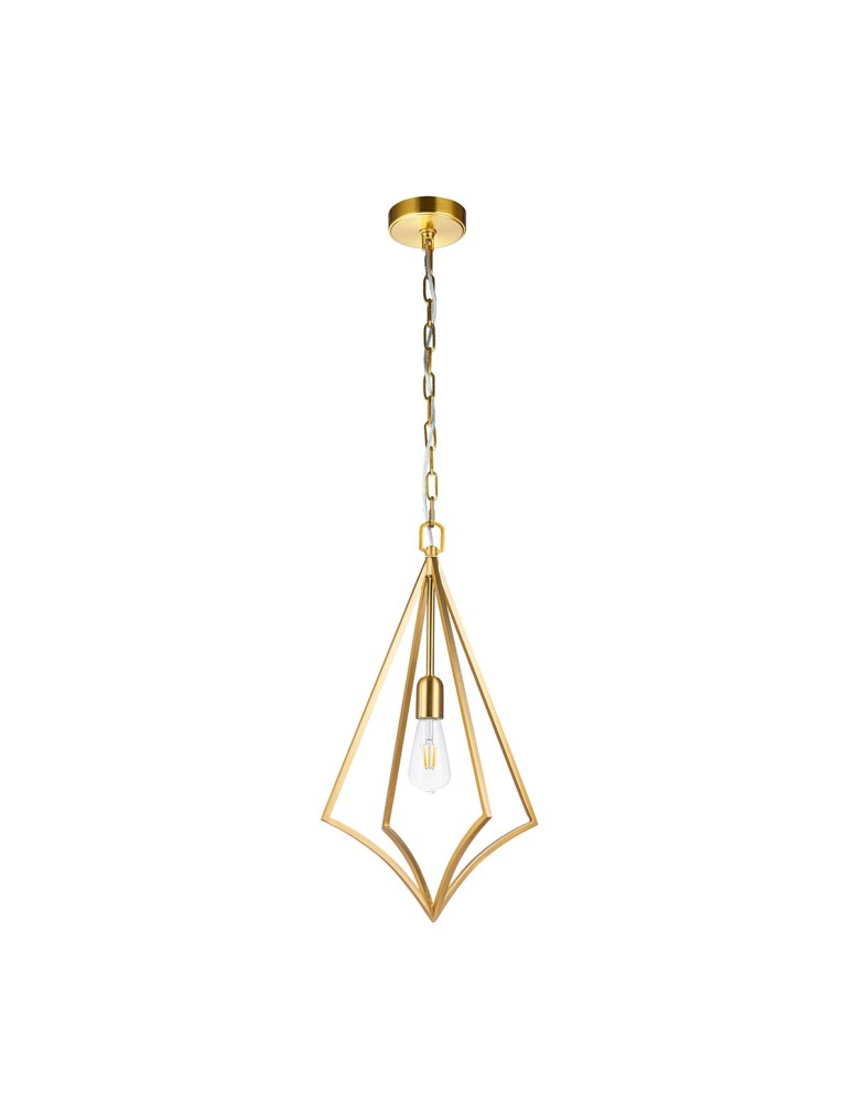 Elstead Lighting Średnia lampa wisząca Nico - 1 źródło światła - Oksydowany mosiądz FE-NICO-P-M-BB Elstead Lighting Średnia lampa wisząca Nico - 1 źródło światła - Oksydowany mosiądz FE-NICO-P-M-BB
