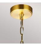 Elstead Lighting Średnia lampa wisząca Nico - 1 źródło światła - Oksydowany mosiądz FE-NICO-P-M-BB Elstead Lighting Średnia lampa wisząca Nico - 1 źródło światła - Oksydowany mosiądz FE-NICO-P-M-BB