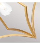 Elstead Lighting Średnia lampa wisząca Nico - 1 źródło światła - Oksydowany mosiądz FE-NICO-P-M-BB Elstead Lighting Średnia lampa wisząca Nico - 1 źródło światła - Oksydowany mosiądz FE-NICO-P-M-BB