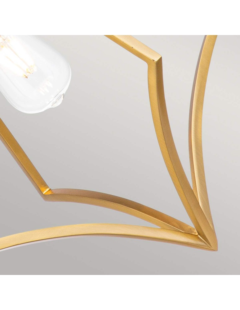 Elstead Lighting Średnia lampa wisząca Nico - 1 źródło światła - Oksydowany mosiądz FE-NICO-P-M-BB Elstead Lighting Średnia lampa wisząca Nico - 1 źródło światła - Oksydowany mosiądz FE-NICO-P-M-BB