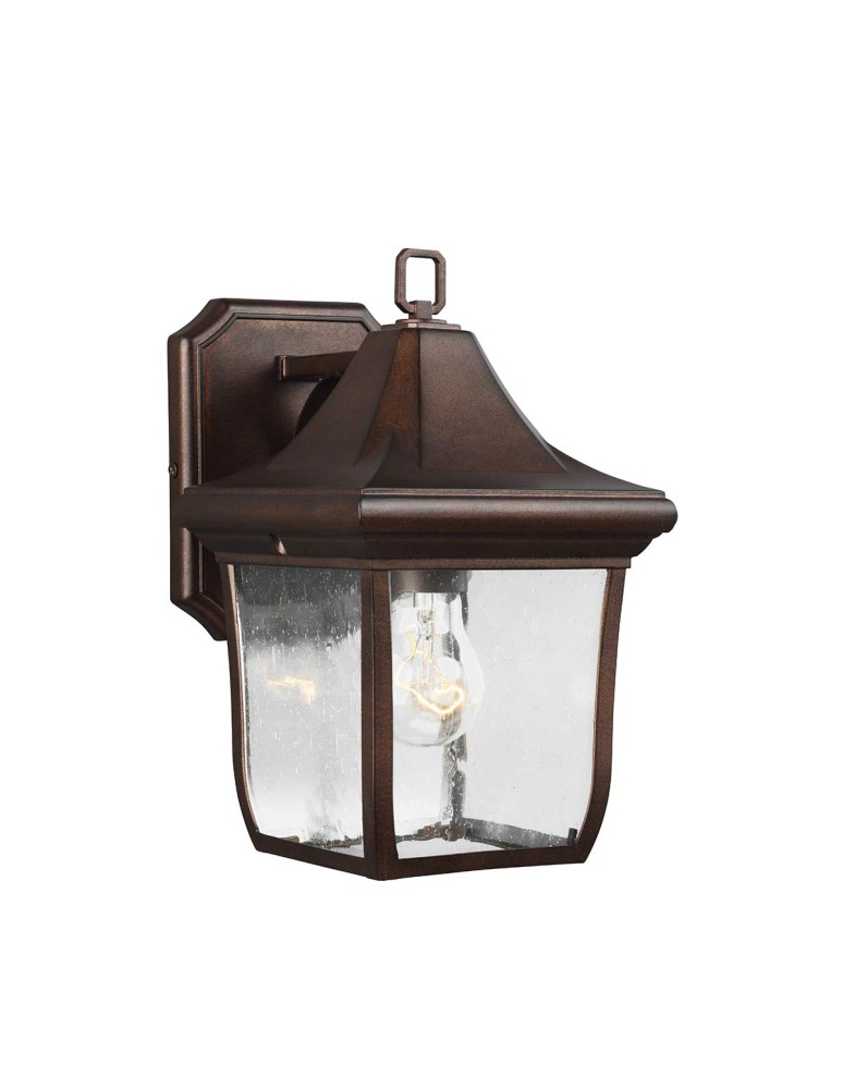 Elstead Lighting Mała latarnia naścienna Oakmont - 1 źródło światła IP44 FE-OAKMONT2-S