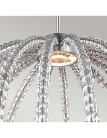 Elstead Lighting Duża lampa wisząca LED Oberlin FE-OBERLIN-P-L - produkt 2