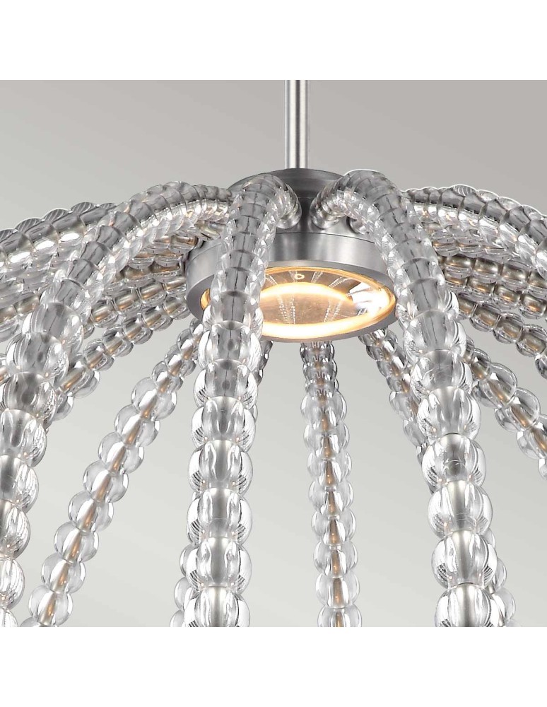 Lampy wiszące - Elstead Lighting Duża lampa wisząca LED Oberlin FE-OBERLIN-P-L - product kolory-swiatla.pl 2