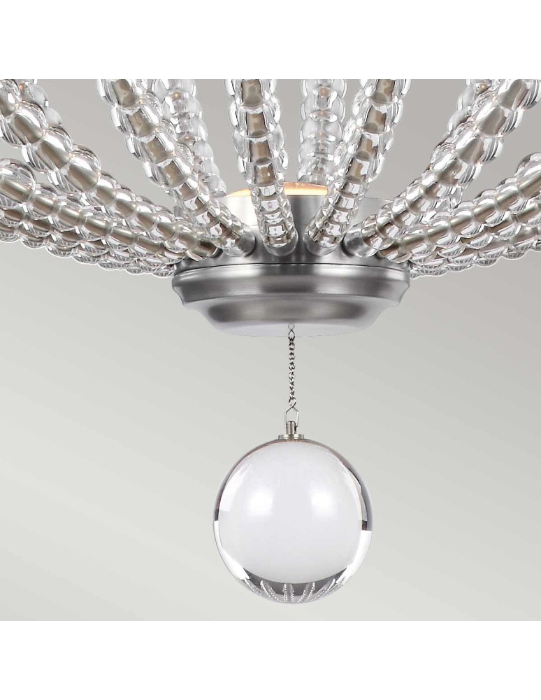 Lampy wiszące - Elstead Lighting Duża lampa wisząca LED Oberlin FE-OBERLIN-P-L - product kolory-swiatla.pl 3