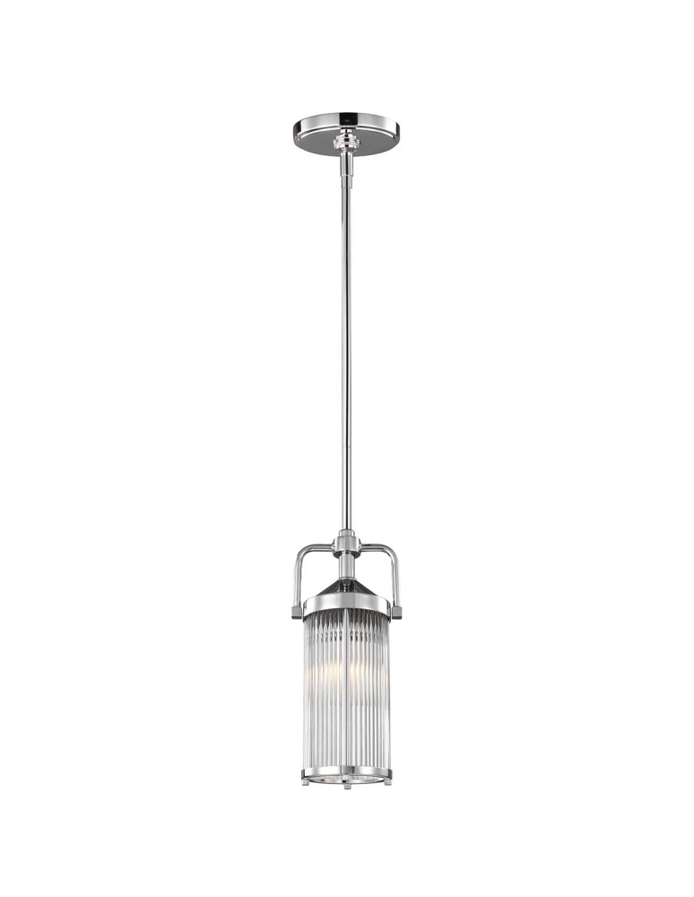Elstead Lighting Mała lampa wisząca Paulson - 1 źródło światła IP44 FE-PAULSON-MP