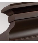 Kinkiety zewnętrzne - Elstead Lighting Średnia latarnia naścienna Pediment - 2 źródła światła IP44 FE-PEDIMENT-M - product 2