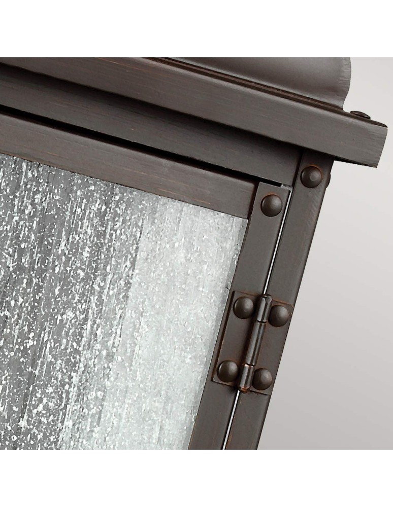 Kinkiety zewnętrzne - Elstead Lighting Średnia latarnia naścienna Pediment - 2 źródła światła IP44 FE-PEDIMENT-M - product kolory-swiatla.pl 3
