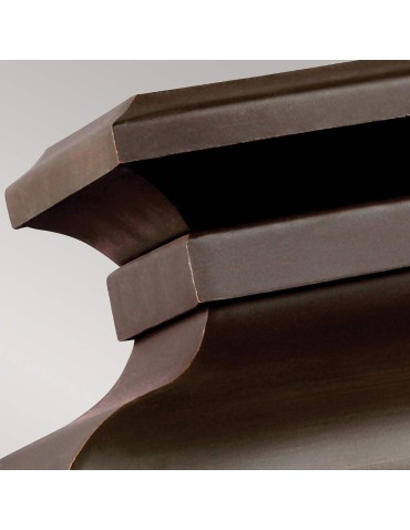 Elstead Lighting Mała latarnia naścienna Pediment - 2 źródła światła IP44 FE-PEDIMENT-S - produkt 2
