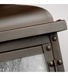 Kinkiety zewnętrzne - Elstead Lighting Mała latarnia naścienna Pediment - 2 źródła światła IP44 FE-PEDIMENT-S - product 3