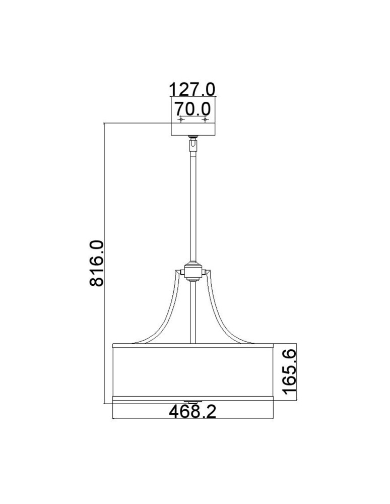 Lampy wiszące - Elstead Lighting Lampa wisząca Prospect Park - 4 źródła światła FE-PROSPECT-PARK-4P - product kolory-swiatla.pl 6