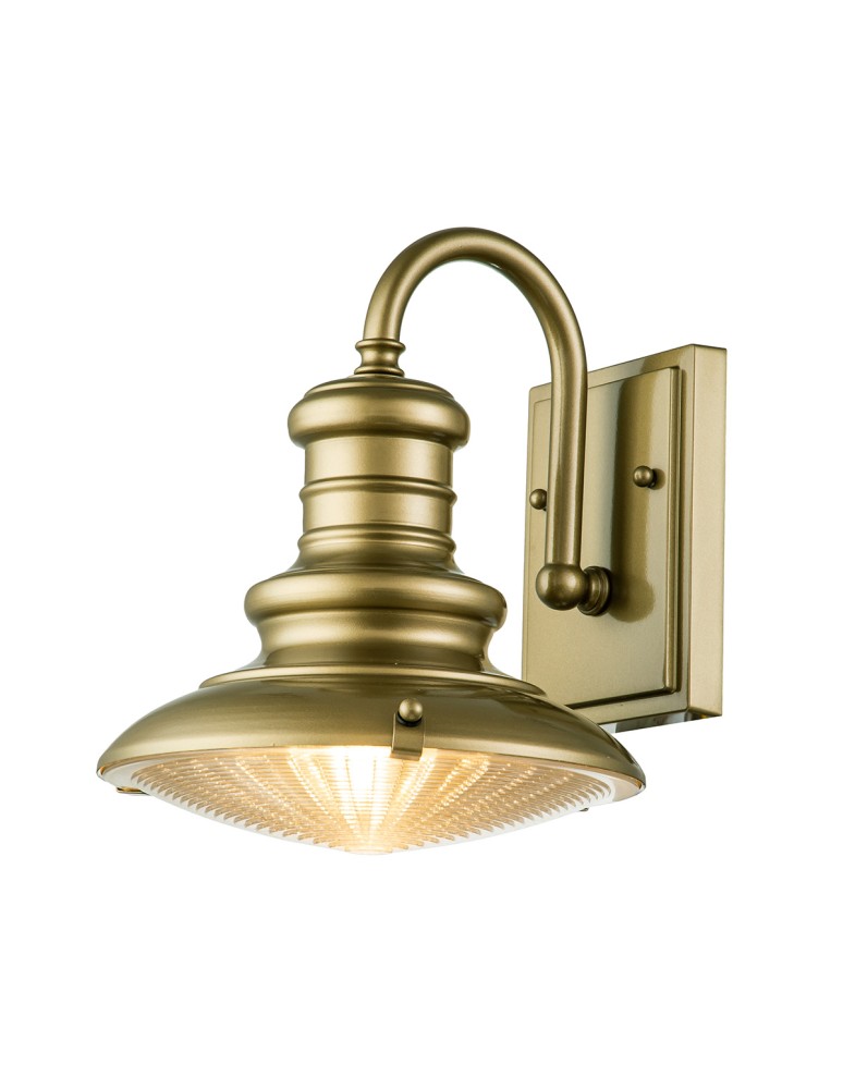 Elstead Lighting Mała latarnia naścienna Redding Station - 1 źródło światła - Postarzany brąz IP44 FE-REDDING2-S-PDB Elstead Lighting Mała latarnia naścienna Redding Station - 1 źródło światła - Postarzany brąz IP44 FE-REDDING2-S-PDB