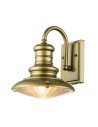 Elstead Lighting Mała latarnia naścienna Redding Station - 1 źródło światła - Postarzany brąz IP44 FE-REDDING2-S-PDB Elstead Lighting Mała latarnia naścienna Redding Station - 1 źródło światła - Postarzany brąz IP44 FE-REDDING2-S-PDB