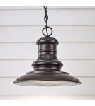 Elstead Lighting Średnia latarnia wisząca Redding Station - 1 źródło światła - Ciemnobrązowa IP44 FE-REDDING8-M-RB Elstead Lighting Średnia latarnia wisząca Redding Station - 1 źródło światła - Ciemnobrązowa IP44 FE-REDDING8-M-RB
