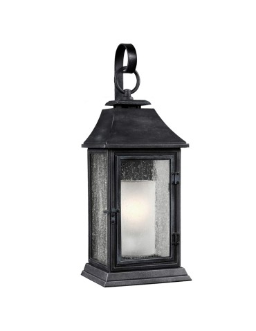 Elstead Lighting Duża latarnia naścienna Shepherd - 1 źródło światła IP44 FE-SHEPHERD-2L