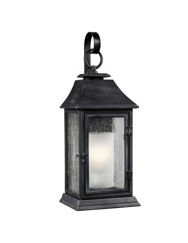 Elstead Lighting Duża latarnia naścienna Shepherd - 1 źródło światła IP44 FE-SHEPHERD-2L Elstead Lighting Duża latarnia naścienna Shepherd - 1 źródło światła IP44 FE-SHEPHERD-2L