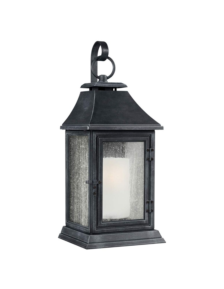 Elstead Lighting Bardzo duża latarnia naścienna Shepherd - 1 źródło światła IP44 FE-SHEPHERD-2XL