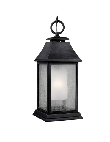 Elstead Lighting Duża latarnia wisząca Shepherd - 1 źródło światła IP44 FE-SHEPHERD-8L