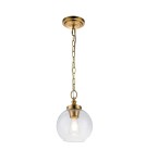 Elstead Lighting Lampa wisząca Tabby - 1 źródło światła - Oksydowany mosiądz FE-TABBY-P-S-BB Elstead Lighting Lampa wisząca Tabby - 1 źródło światła - Oksydowany mosiądz FE-TABBY-P-S-BB