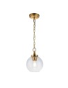 Elstead Lighting Lampa wisząca Tabby - 1 źródło światła - Oksydowany mosiądz FE-TABBY-P-S-BB Elstead Lighting Lampa wisząca Tabby - 1 źródło światła - Oksydowany mosiądz FE-TABBY-P-S-BB