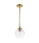 Elstead Lighting Lampa wisząca Tabby - 1 źródło światła - Oksydowany mosiądz FE-TABBY-P-S-BB Elstead Lighting Lampa wisząca Tabby - 1 źródło światła - Oksydowany mosiądz FE-TABBY-P-S-BB