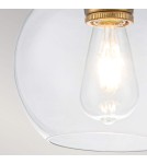 Elstead Lighting Lampa wisząca Tabby - 1 źródło światła - Oksydowany mosiądz FE-TABBY-P-S-BB Elstead Lighting Lampa wisząca Tabby - 1 źródło światła - Oksydowany mosiądz FE-TABBY-P-S-BB