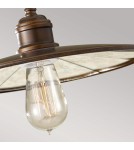 Elstead Lighting Lampa wisząca Urban Renewal - 1 źródło światła FE-URBANRWL-P-E Elstead Lighting Lampa wisząca Urban Renewal - 1 źródło światła FE-URBANRWL-P-E