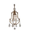 Elstead Lighting Mała lampa wisząca Valentina - 1 źródło światła FE-VALENTINA-MP