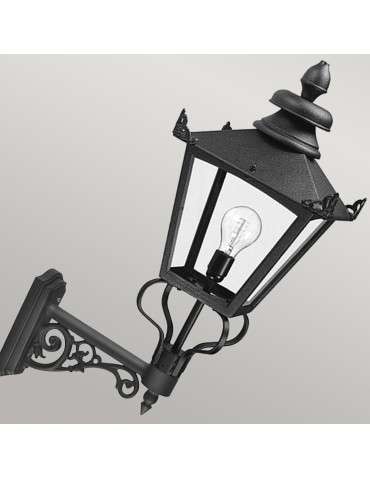 Elstead Lighting Latarnia naścienna Grampian - 1 źródło światła IP44 GB1-BLACK - produkt 2