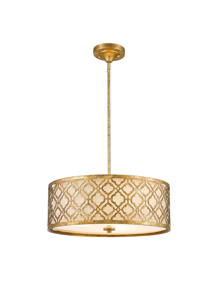 Elstead Lighting Duża lampa wisząca Arabella - 3 źródła światła GN-ARABELLA-P-L Elstead Lighting Duża lampa wisząca Arabella - 3 źródła światła GN-ARABELLA-P-L